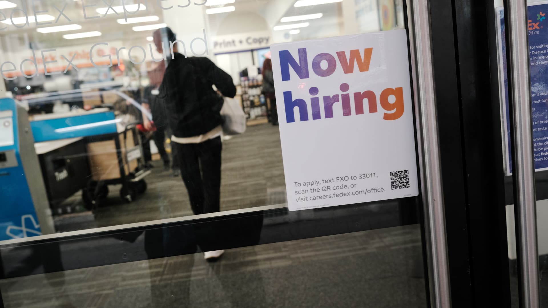 Private payrolls increased by just 128,000 in May, the slowest growth of the rec..