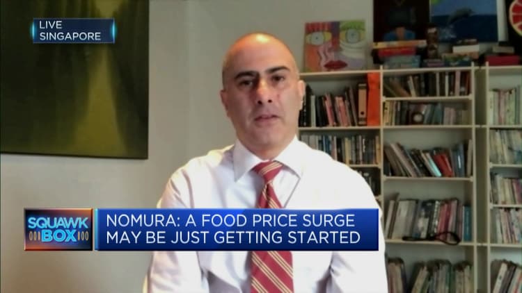 There are many warning signs that food prices could keep surging in Asia, says economist