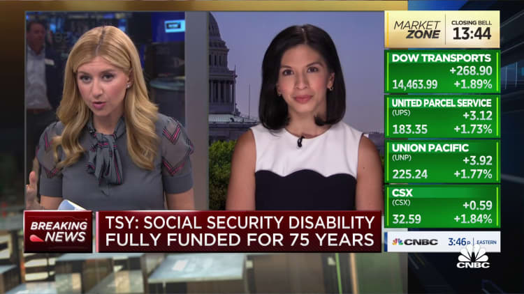 Social Security trust fund good through 2034, SS Disability fully funded for 75 years