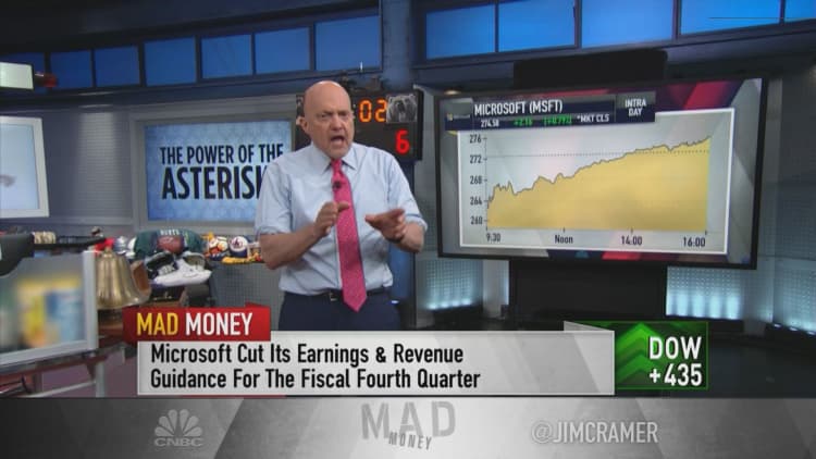 Cramer says when Wall Street overlooks 'textbook bad news' for a stock, do some buying