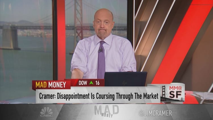 Jim Cramer says to buy the dip in oil stocks, stay away from everything else