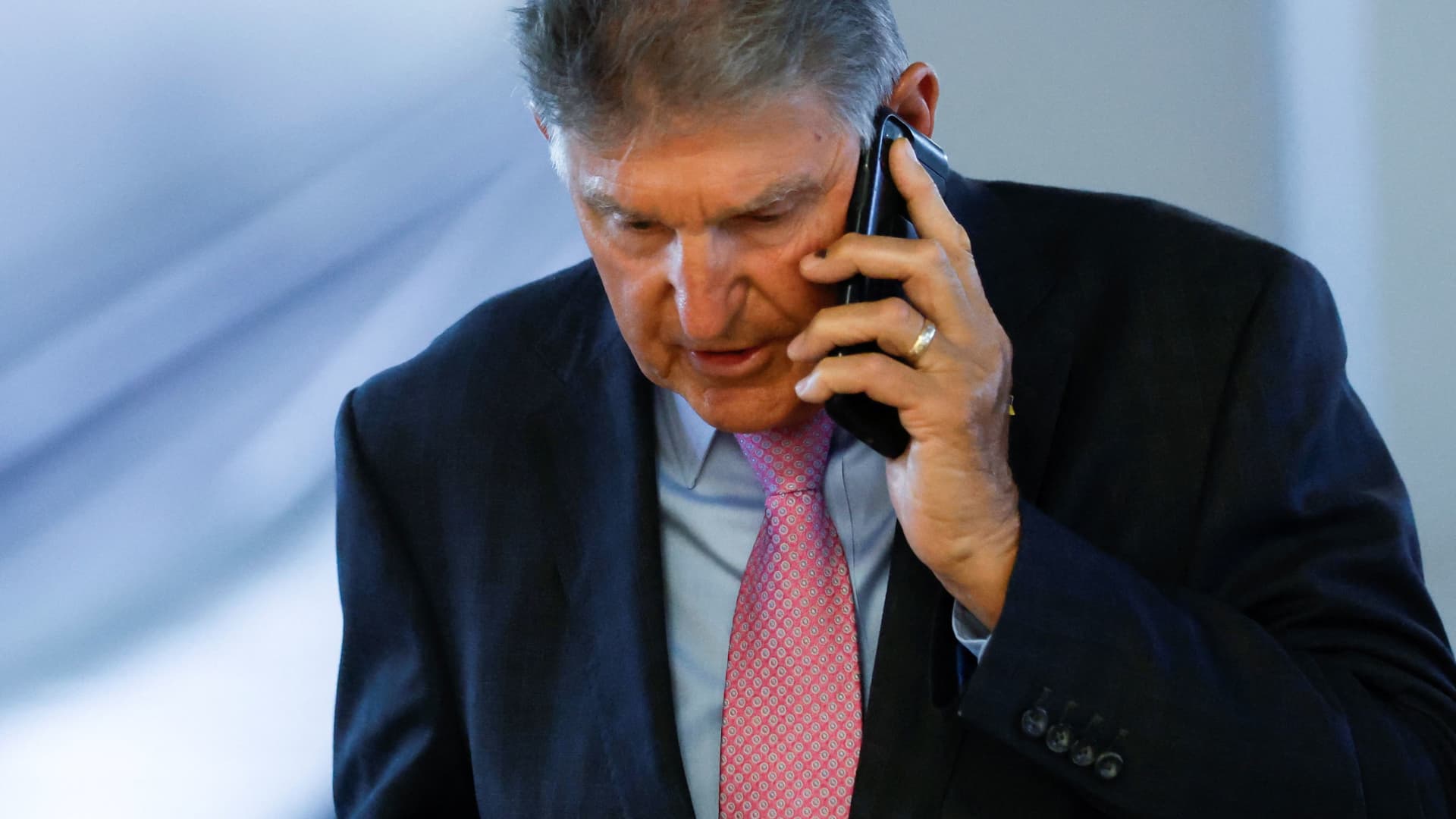 Joe Manchin raises over $1 million from donors including Patriots owner, Wall St..