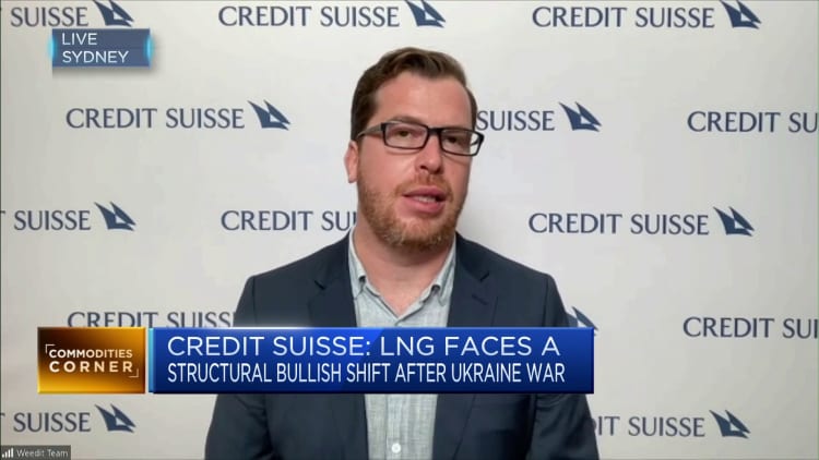 The Ukraine war is the 'structurally most bullish event' in LNG industry's history: Credit Suisse