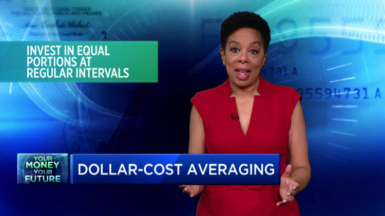 Taking advantage of dollar cost averaging
