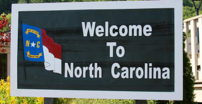1. North Carolina
