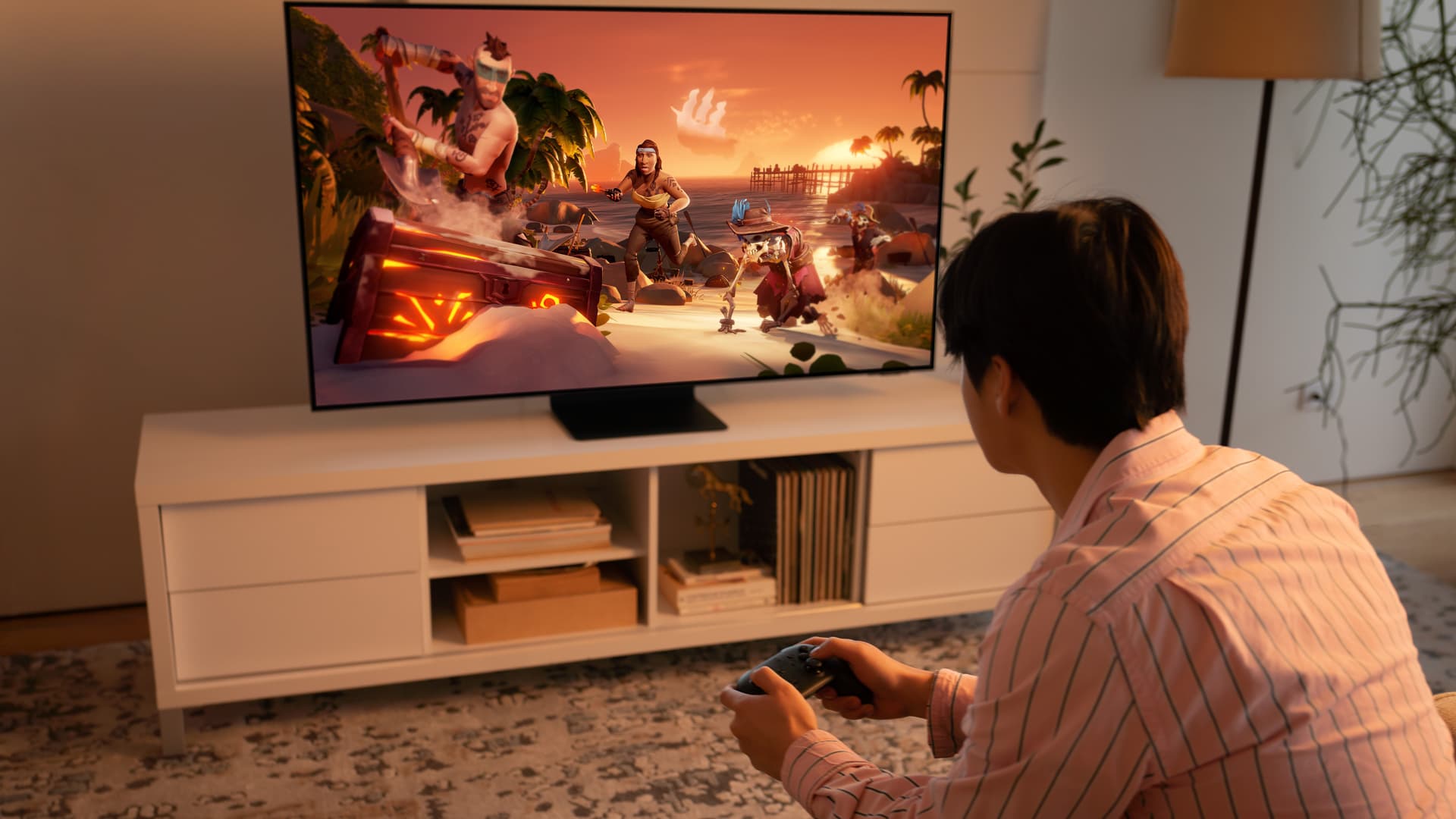 como conectar controle de jogo xbox na smart tv samsung