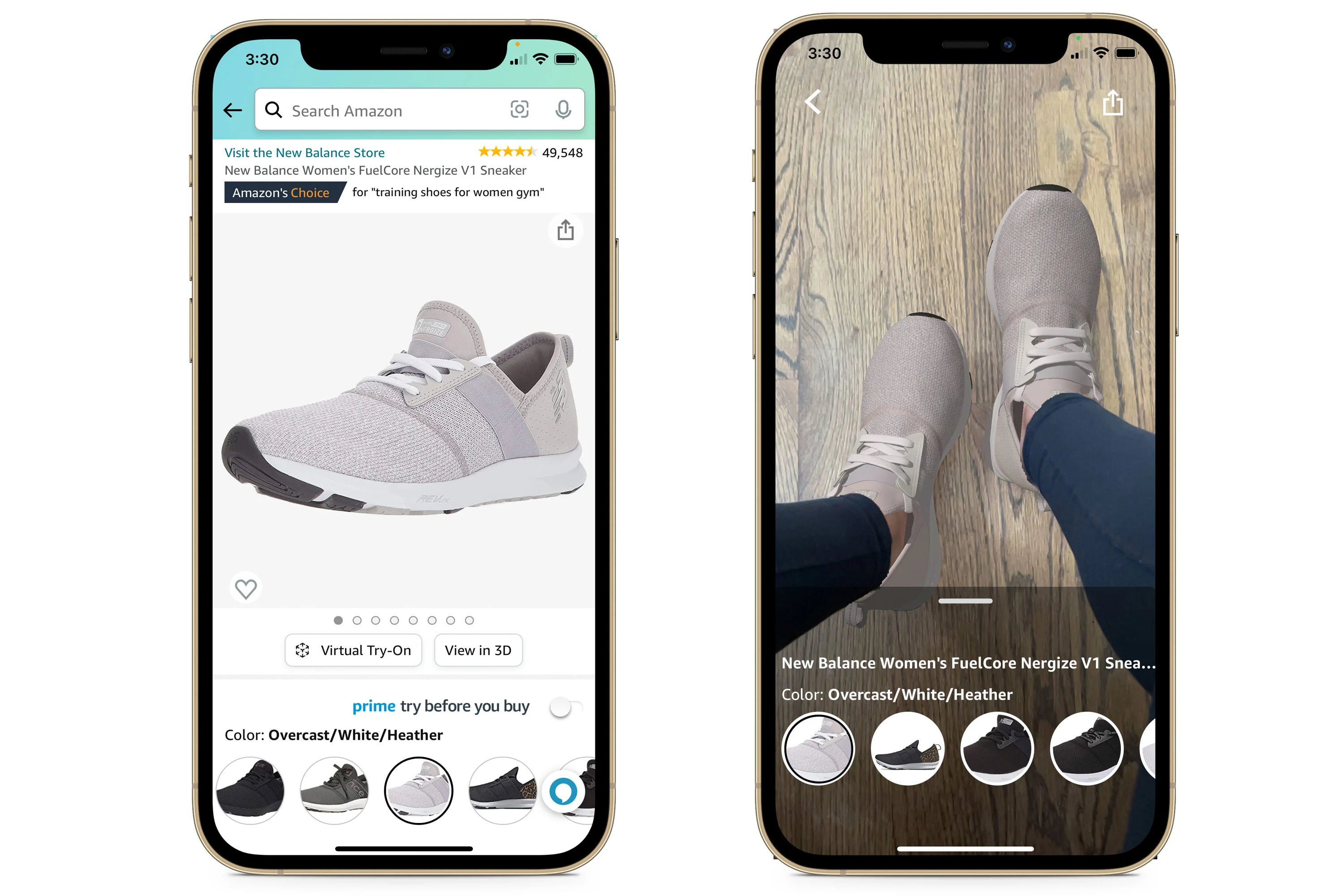Amazon will let you try on digital versions of shoes you want to buy