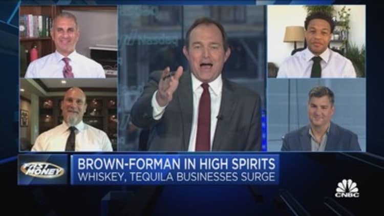 Recession-proof whiskey? Brown-Forman jumps on earnings beat