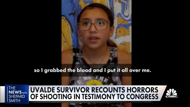 Uvalde victims, parents testify to Congress, looking for gun safety action