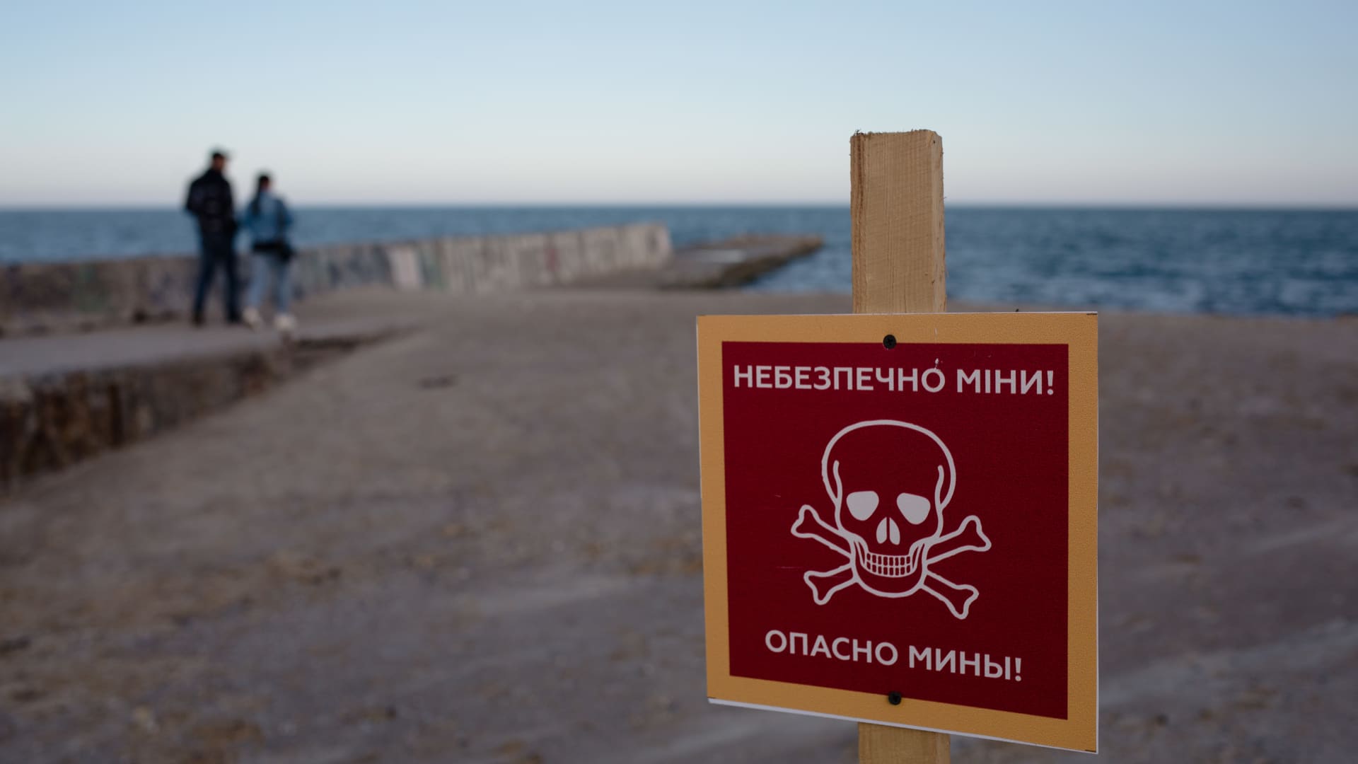 Russia and Ukraine fight over underwater mines within the Black Sea