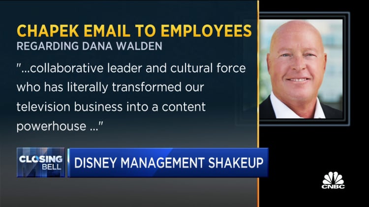 Disney announces major management shakeup
