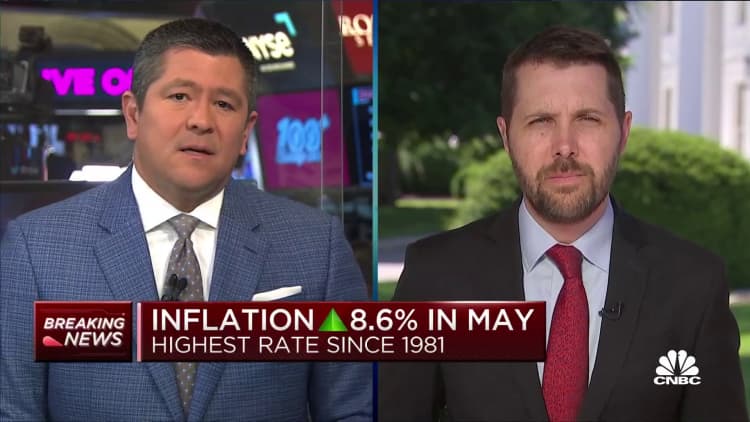 White House economist Brian Deese reacts to May's hot inflation report