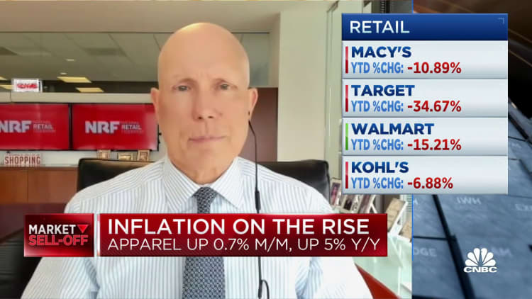 The administration could eliminate all tariffs on Chinese goods to help reduce inflation, says NRF's Matt Shay
