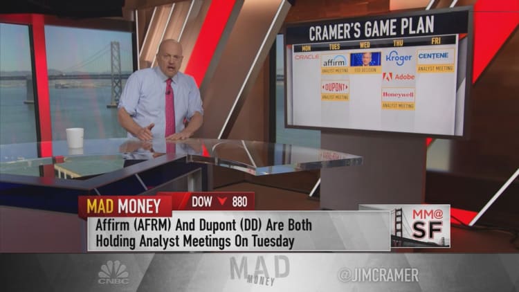Cramer's game plan for the trading week of June 13