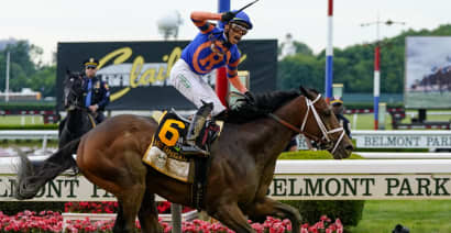 Mo Donegal finishes 1st at Belmont Stakes, another Pletcher win