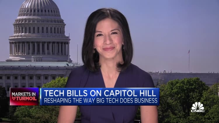 Two major bills on Capitol Hill could reshape the way Big Tech does business