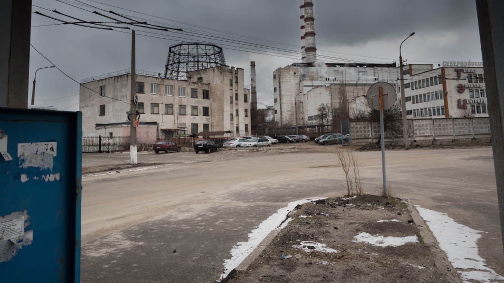 Before the war: Here's what the Azot Chemical Plant looked like in 2021 in Severodonetsk, Ukraine. Hundreds of civilians are believed to be shelting here as the battle over Severodonetsk intensifies.