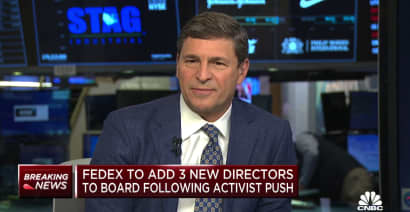 FedEx to add three new directors to board following activist push