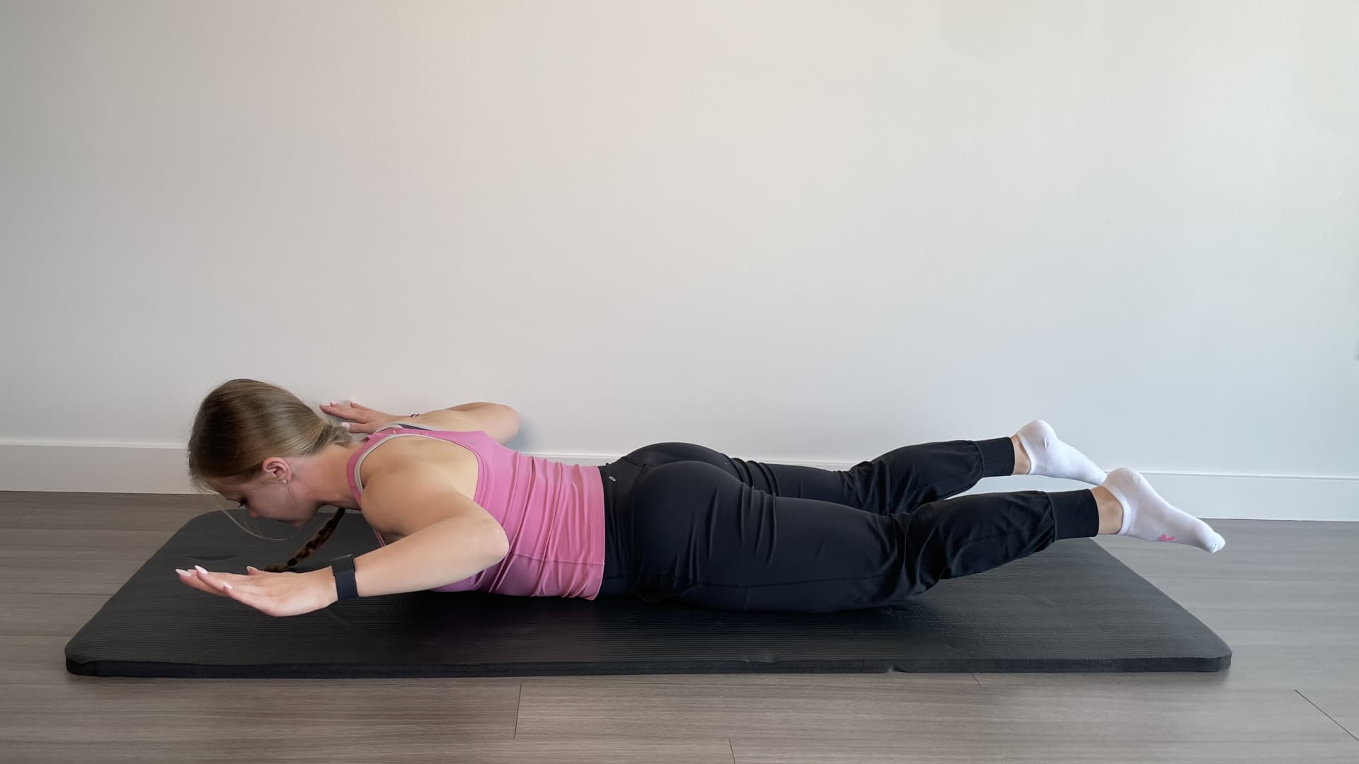 This exercise strengthens your entire posterior chain, which is made up of every muscle in the back part of the body.
