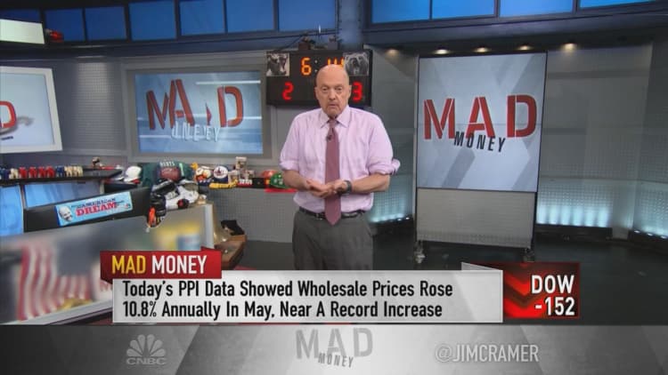 Jim Cramer gives his take on the Federal Reserve's fight against inflation