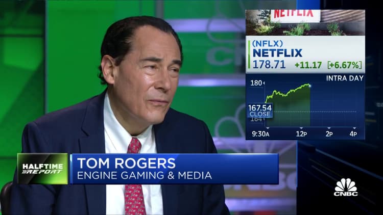 Netflix will continue to be the leader in the streaming world, says Engine Gaming's Tom Rogers