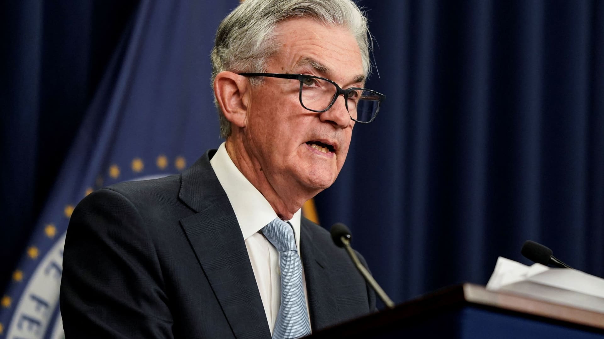 Powell vows that the Fed is ‘acutely focused’ on bringing down inflation