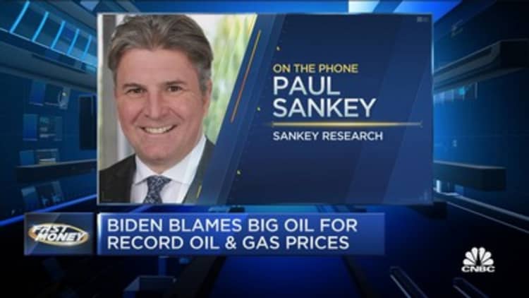 U.S. energy policy is 'stumbling around in the dark,' says Paul Sankey