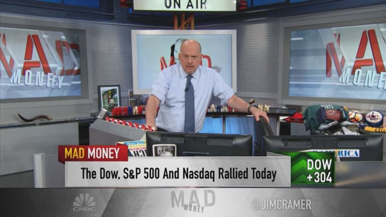 Jim Cramer gives his take on the Federal Reserve's 75-basis-point rate hike
