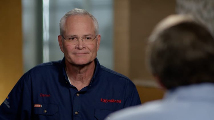 Exxon Mobil CEO talks climate change with David Faber: Full interview