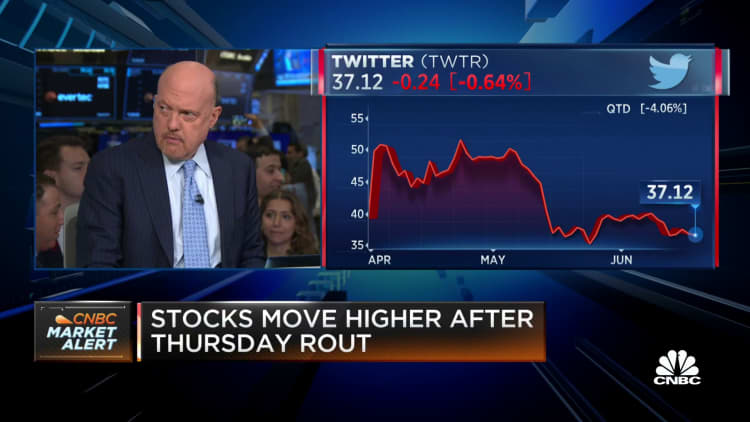 Jim Cramer breaks down shares of Amazon, Twitter, Tesla and more
