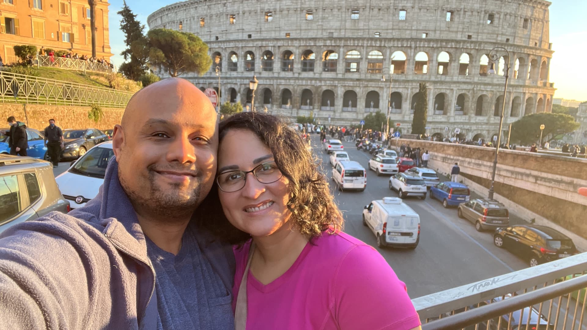 Rome has been the couple's favorite stop so far.