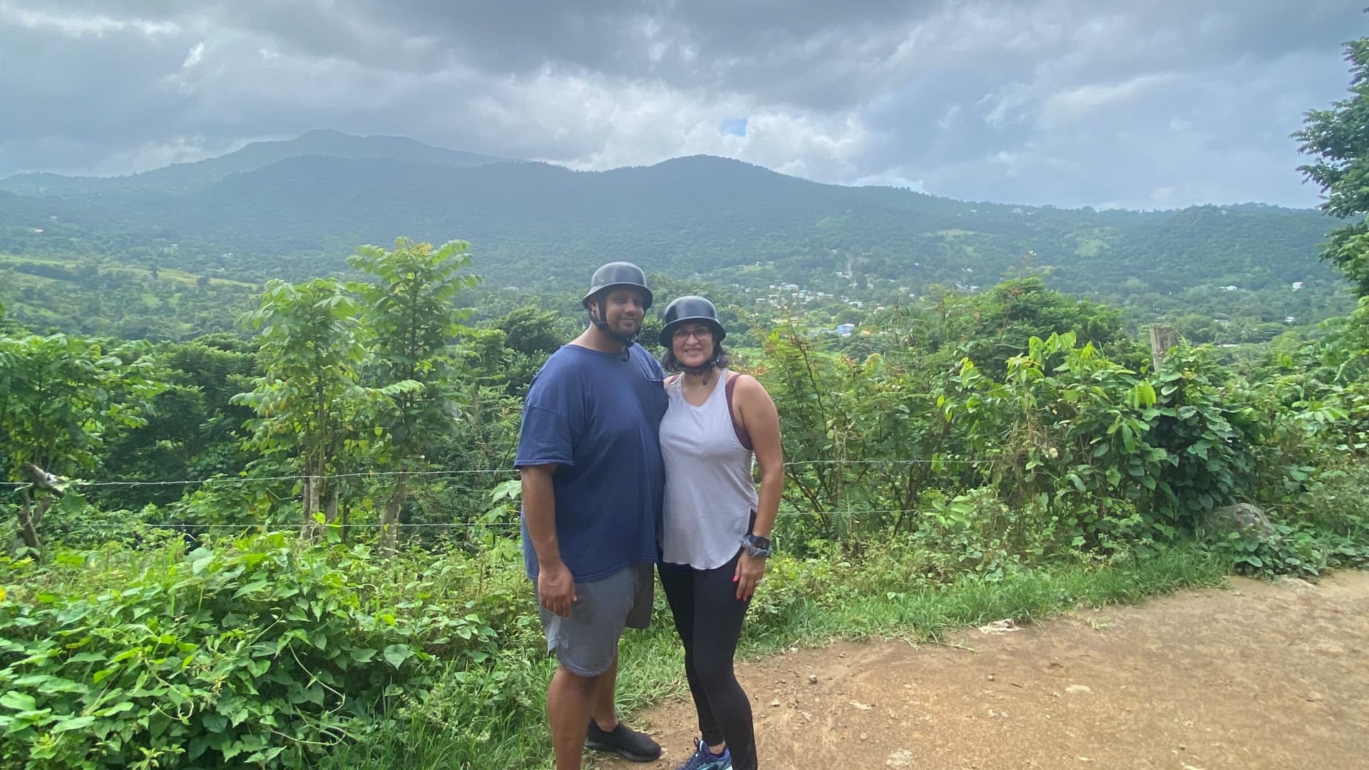 Kimanzi and his wife's first stop as full-time travelers was Puerto Rico, where they connected with his wife's heritage.