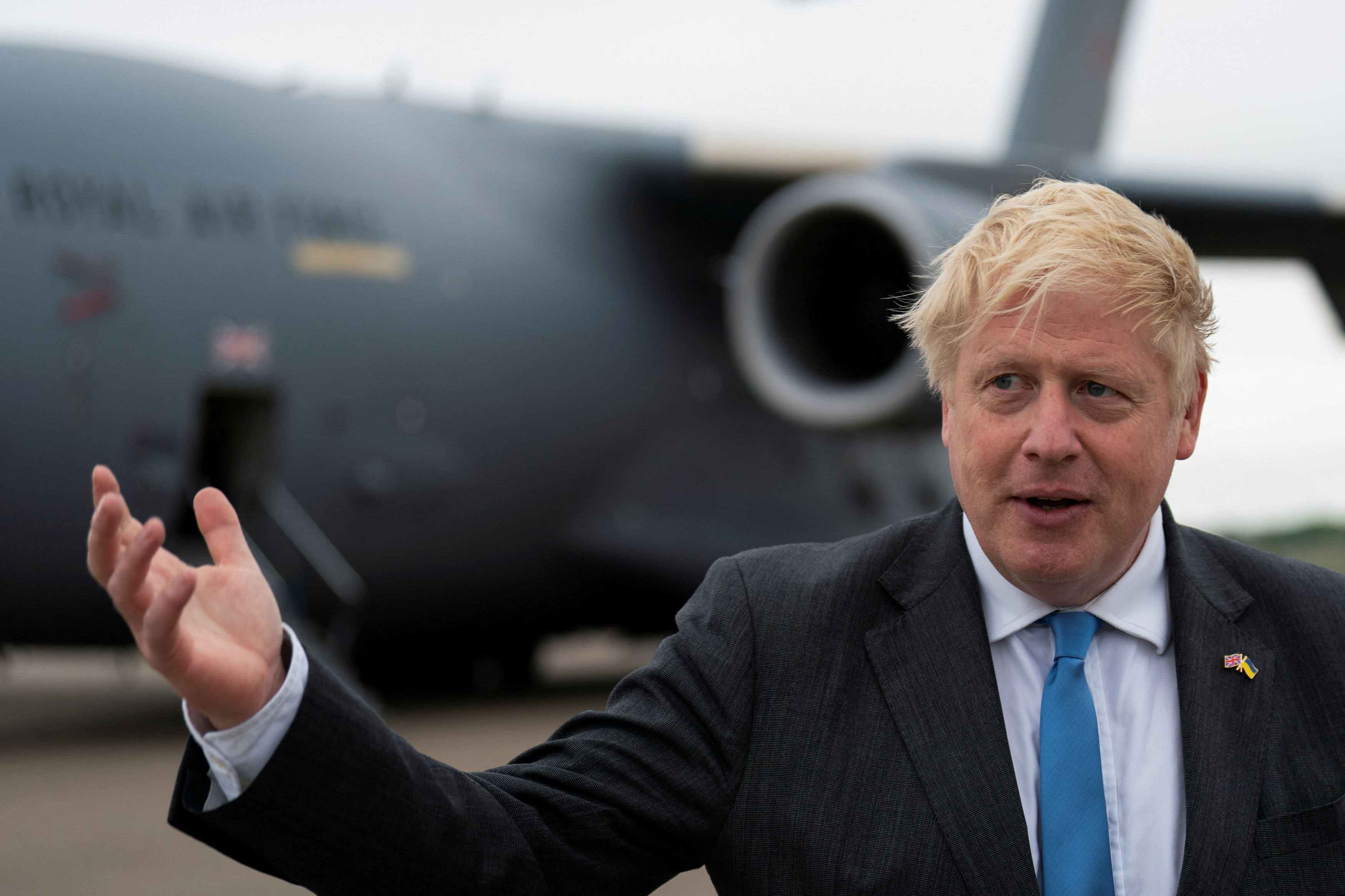 Boris Johnson stresses the need to avoid 'Ukraine fatigue'