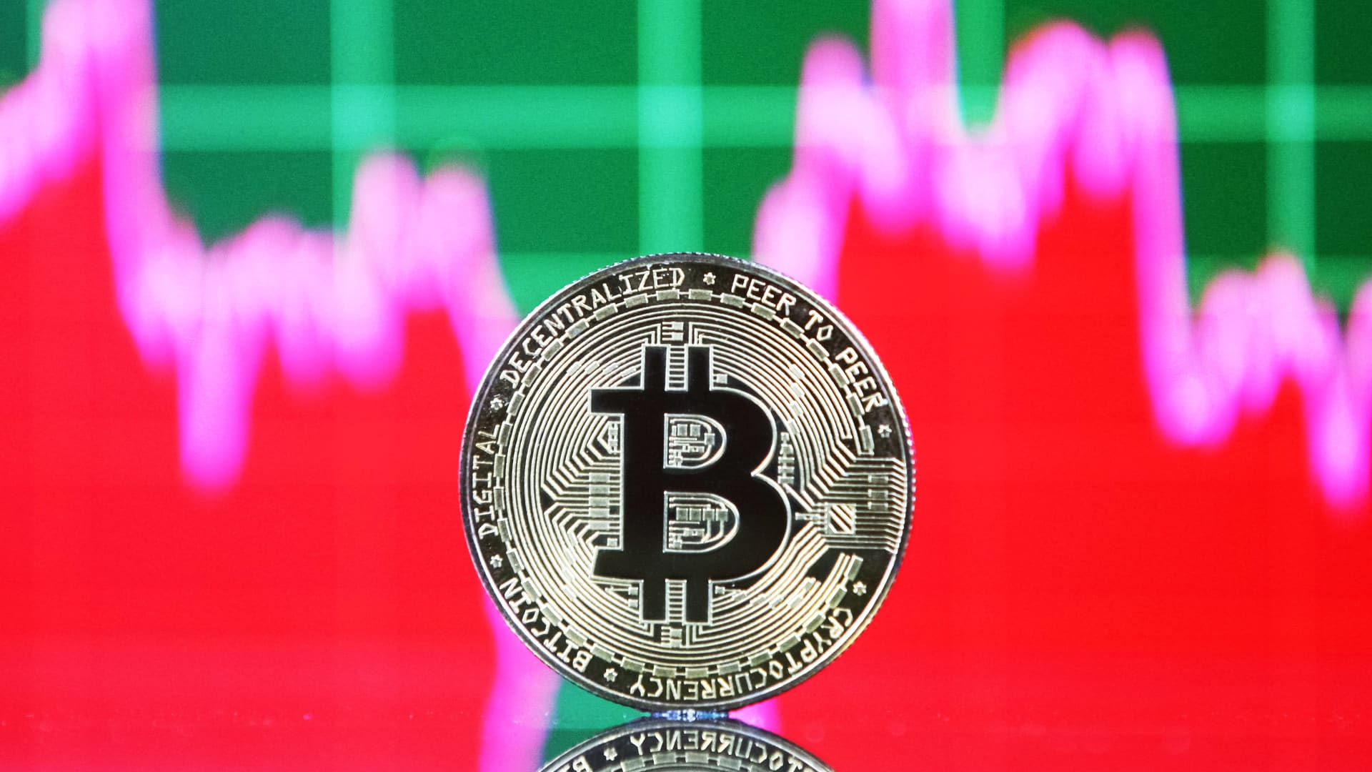 Bitcoin rebounds 8% but struggles to hold above ,000