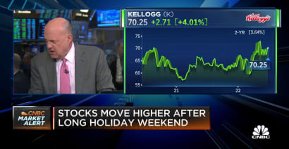 Cramer on Kellogg's decision to separate into three companies: 'This is part of the ESG craze'