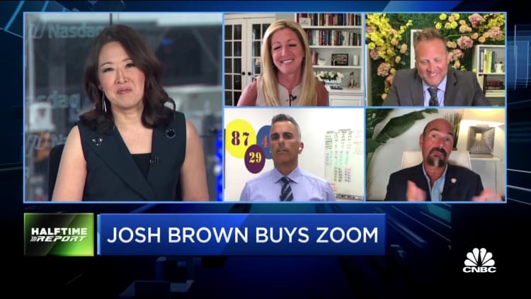 Josh Brown thinks Zoom's bottom in early May could be tradable