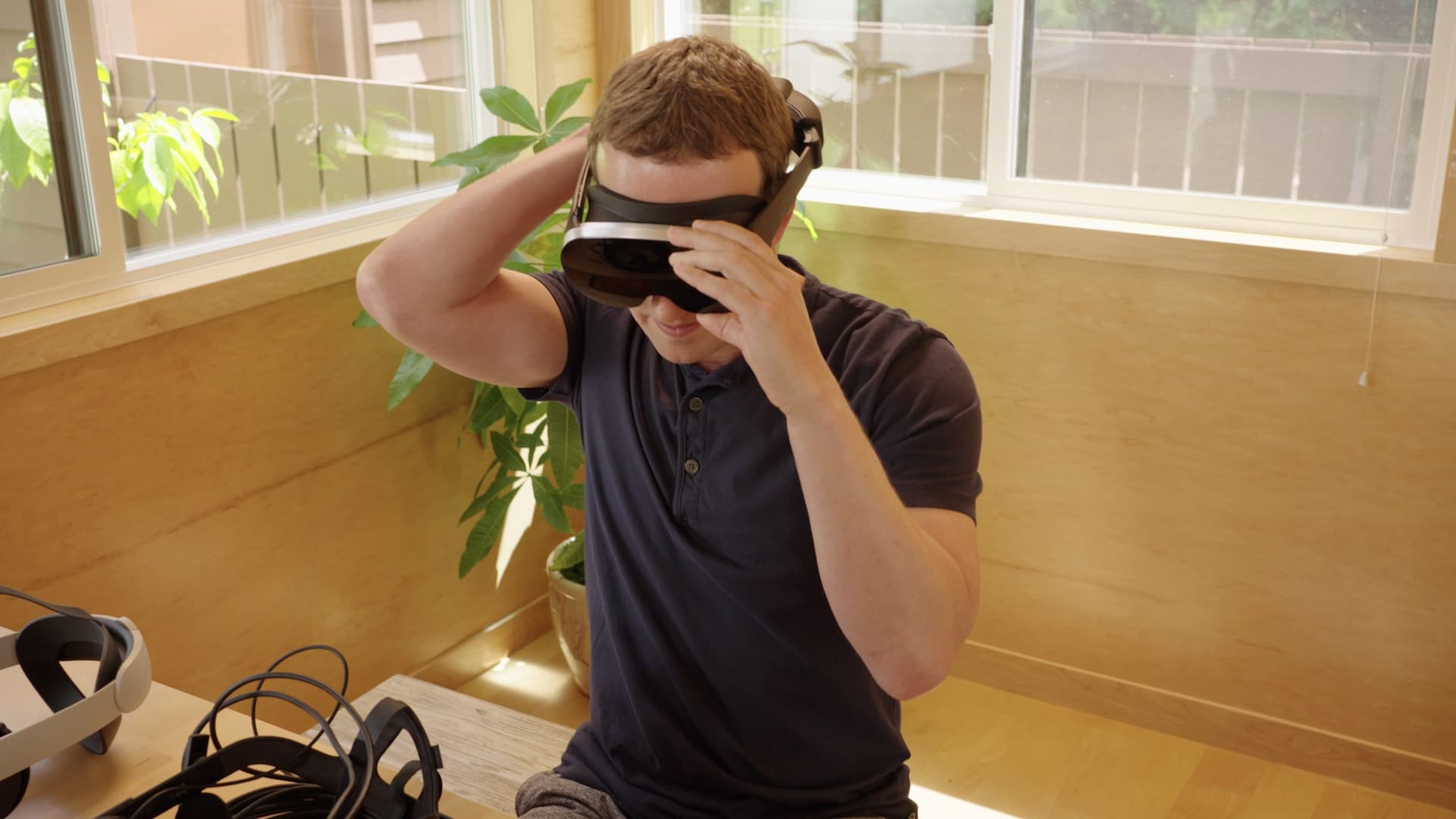 Mark Zuckerberg showed these prototype headsets to build support for his $10 bil..