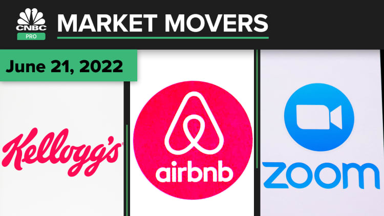 Kellogg's, Airbnb, and Zoom are today's picks: Pro Market Movers Jun. 21
