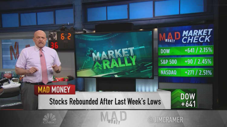 Jim Cramer breaks down Tuesday's market action and earnings news