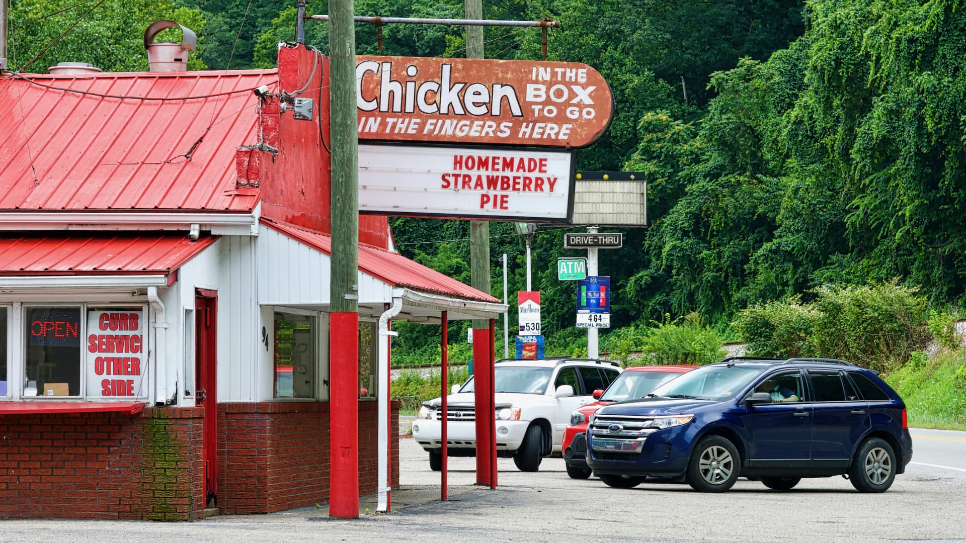 Morrison's Drive Inn is a well-known landmark in Logan County and has offered its dining customers curb side food service for nearly 70-years since it opened a few years after World War II ended.