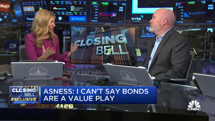 Bonds are not a value play at this point, says AQR's Cliff Asness