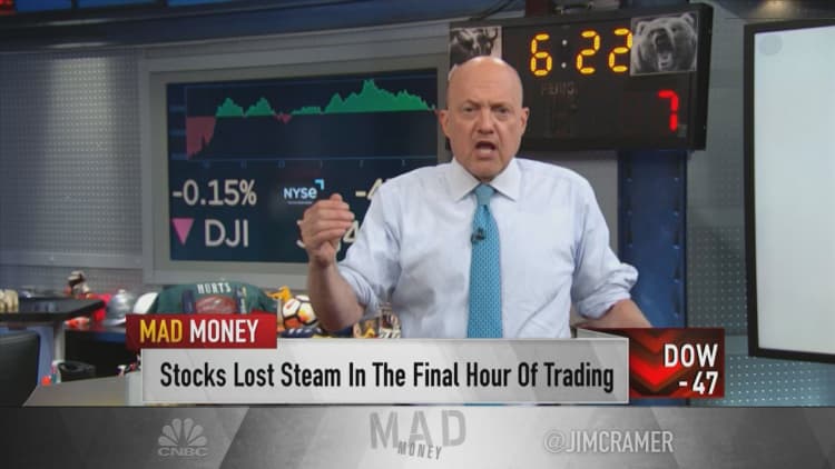 Jim Cramer explains what needs to happen for a bull market within a bear market situation to occur