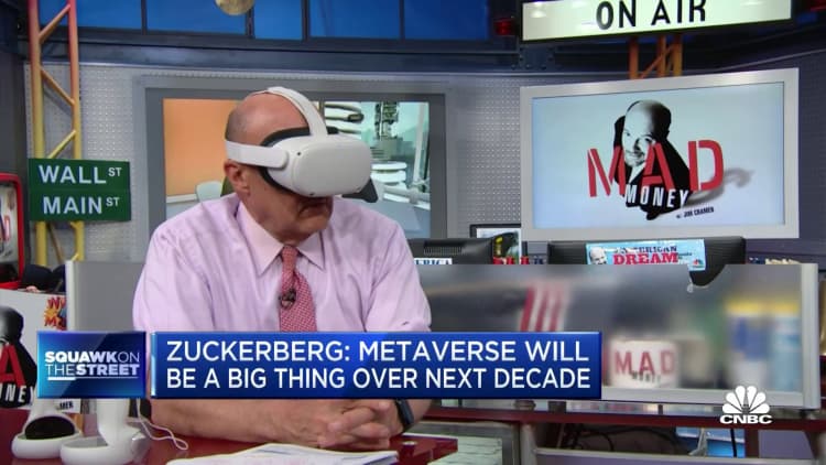 Jim Cramer explains why Meta stock is selling after an interview with Mark Zuckerberg