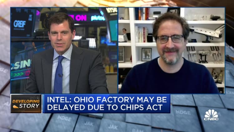 Intel wants the CHIPS Act for expansion phase of Ohio plant