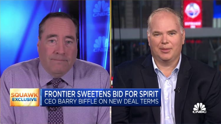 Watch CNBC's full interview with Frontier Airlines CEO Barry Biffle