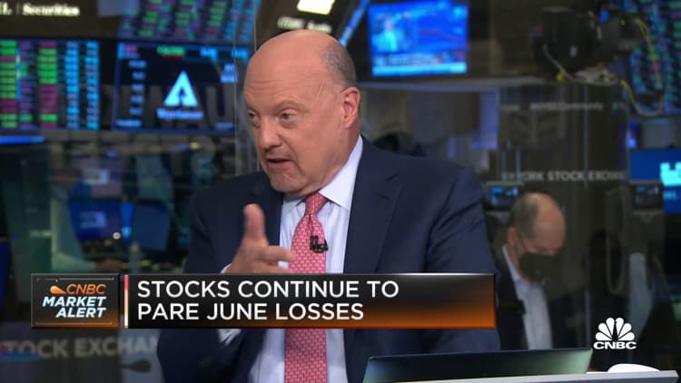 Jim Cramer breaks down shares of Starbucks, Nike, Chewy and more