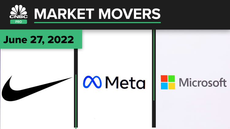 Nike, Meta, and Microsoft are today's top stock picks for investors: Pro Market Movers June 27