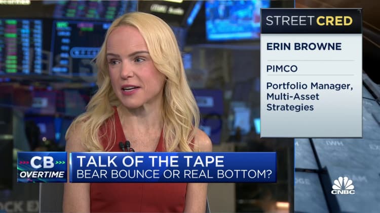Until we see earnings come down, I won't be confident investing in this market, says PIMCO's Erin Browne