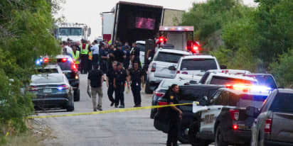 At least 51 migrants found dead inside abandoned truck in San Antonio, officials say