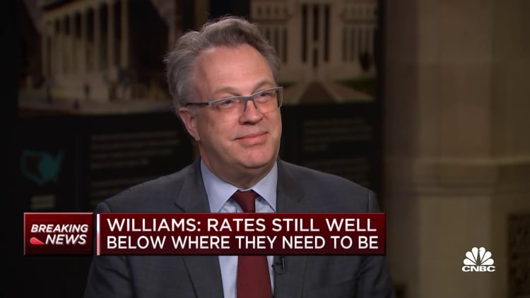 U.S. recession is not my base case, says New York Fed President John Williams